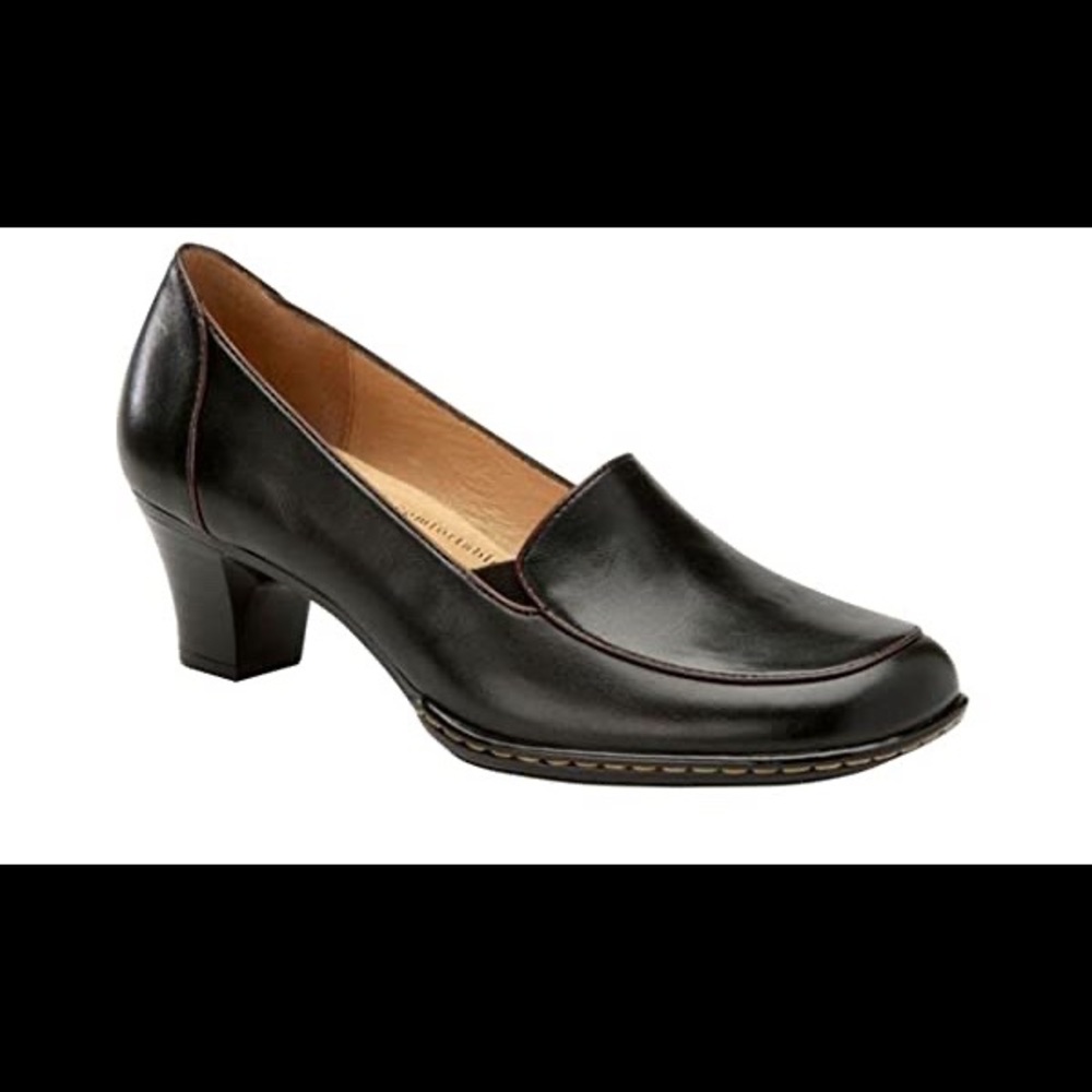SoftSpots Masa Black Heels 10 Extra Wide 10WW